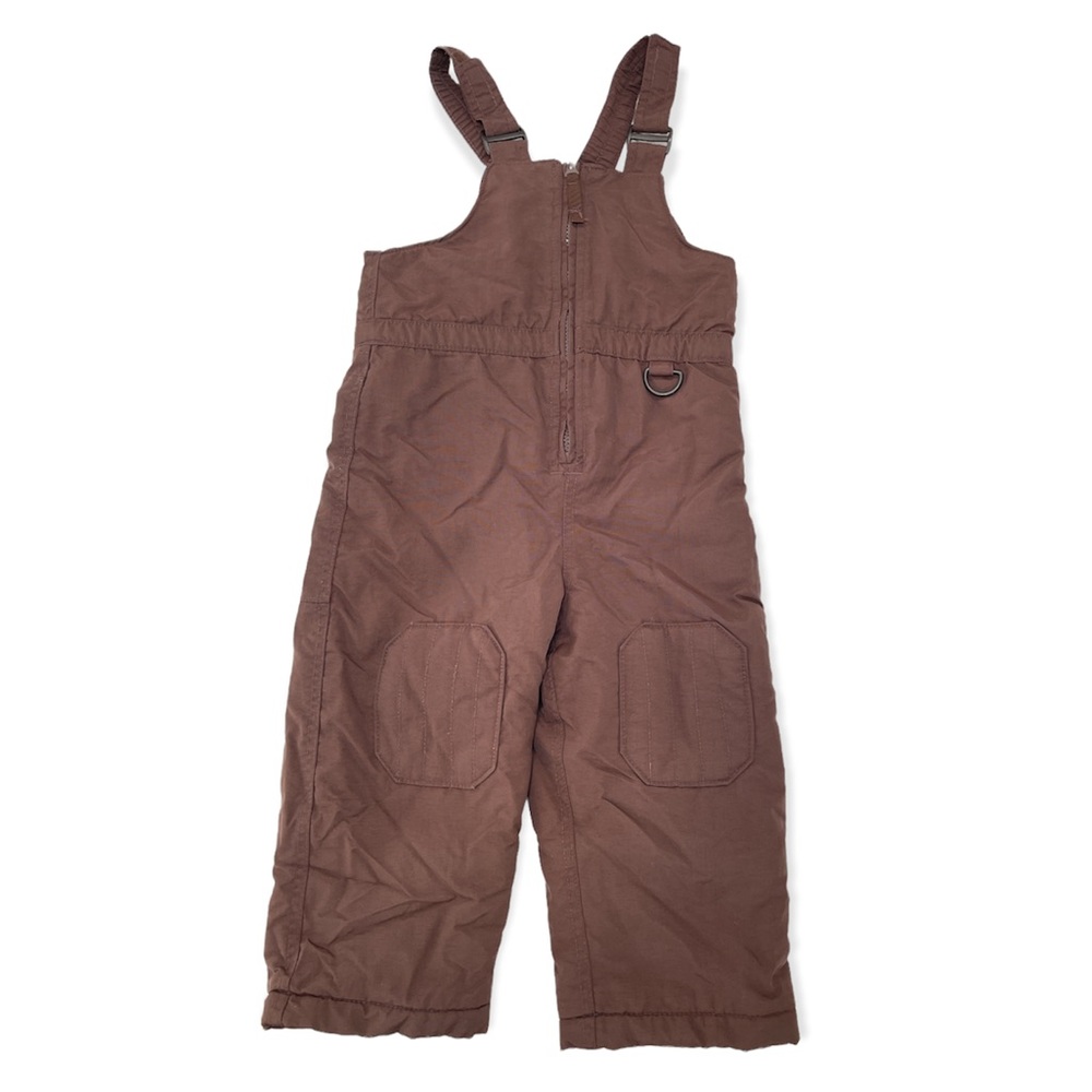 Wonder Nation Brown Child Snow Bib Pants Size 3T
